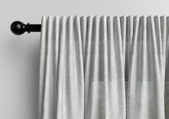 Gemstone Voile, White - Made to Measure Curtains - Image 9